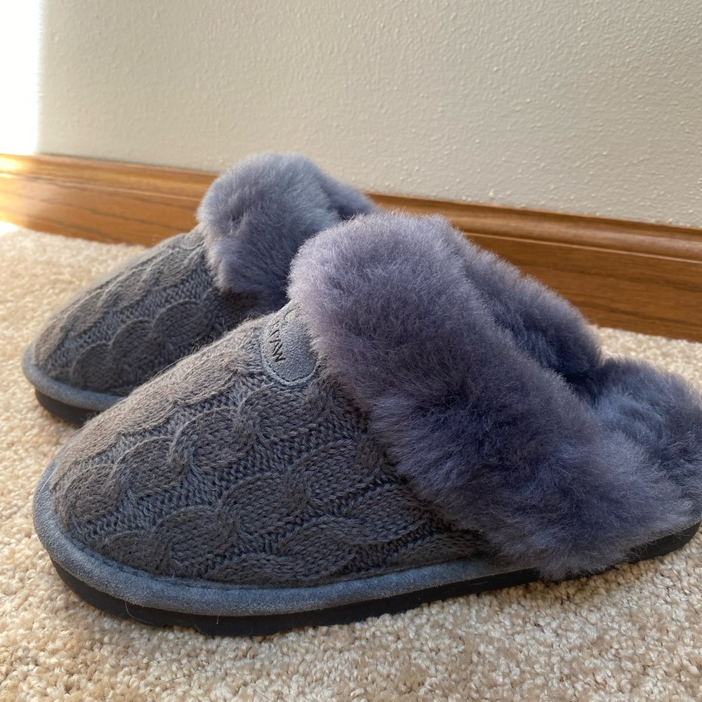 BearPaw Effie Charcoal Slipper